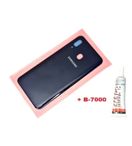 Samsung Galaxy A20 A205 Arka Pil Batarya Kapağı (B-7000) LACİVERT