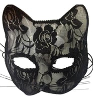 Schulzz Dantelli Kedi Cosplay Maske