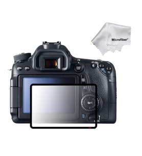 Cazipshop 70D Lcd Ekran Koruyucu + Fiber Bez (Siyah)