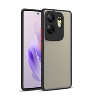 Vendas İnfinix Zero 30 4G Kılıf Zore Hux Kapak (Siyah)