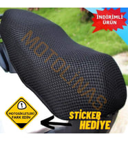 MOTOSİKLET SELE KILIFI FİLE 3D SCOOTER 2XL