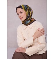 Belli % 100 Twill İpek Eşarp 4216D 53