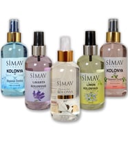 Simav Synaus Termal Sulu Kolonya Seti 5'li - 200 ml Spreyli
