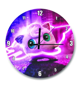 Cakatablo Pokemon Jigglypuff Duvar Saati