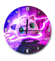 Cakatablo Pokemon Jigglypuff Duvar Saati