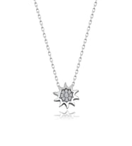 GÜNEŞ 925 AYAR SWAROVSKİ TAŞLI  KOLYE