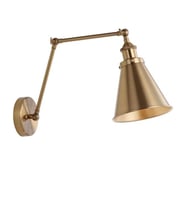Rsylight Retro Rustik Metal Akrobatik Mafsallı Eskitme Kaplama Dekoratif Duvar Aplik