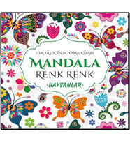 Mandala Renk Renk Hayvanlar