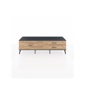 Hyperion TV Ünitesi 3 Çekmeceli  176x44x51 Aytaşı-Antrasit/Çam