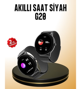 Bluetooth Akıllı Saat G20 Mini – Adım Sayar, Kalori Ölçer, Atışı Takibi - Lisinya