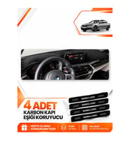 BMW G30 G31 G38 (2017-2023) Uyumlu Ön Torpido Koruma Kılıfı Halısı - Siyah