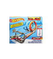 Hot Wheels Çift Çemberde Depar Pist Seti Gfh85