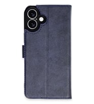 iPhone 16 Plus Kılıf Trend S Plus Kapaklı Kılıf - Lacivert