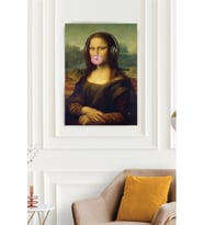Mona Lisa Pop Art Poster - Modern Sanat Serisi Version3