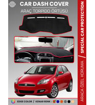 FIAT BRAVO (2007-2014) Torpido Örtüsü Ön Göğüs Torpido Koruma Tam Uyum Çatlamayı Önler Kolay Montaj