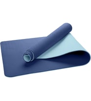 6mm TPE Yoga Matı Pilates Minderi Mavi