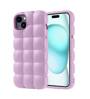 Apple iPhone 15 Plus Kılıf Parlak Esnek Silikon Zore Dom Dom Kapak