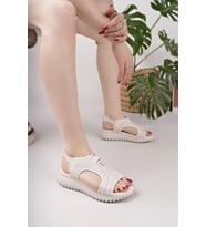 Nesil Shoes Conf 221 Ten Masaj Tabanlı Kadın Sandalet