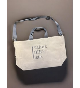 Yalnız Biri İste Omuz ve El Çantası (Sarı)