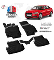 Drs Tuning Audi A3 4D Araca Özel Havuzlu Kauçuk Paspas 2013 ve Üzeri HB SD