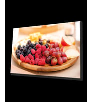 Meyveler Cam Tablo 4mm Dayanıklı Temperli Cam