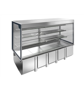 Electrolux Professional Soğutmalı Teşhir Üniteli, Kare, Orta Servis - 4 Saat (5 Gn Tepsi Kapasiteli) D15R5