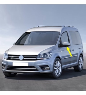 VW Caddy 2016-2020 Sol Dış Dikiz Aynası Alt Kapağı 2K5857603