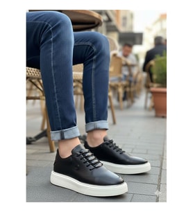 Pierre Cardin 1601275 Men's Leather Shoes SİYAH