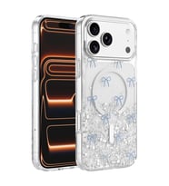 Onegif iPhone 17 Pro Max Misk Simli Magsafe Kapak - Desen 3