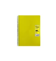MYNOTE FLEX UP SP PP DEF.A4 80 YP.ÇİZGİSİZ SPİRALLİ UC6123-DKARIŞIK 1 ADET