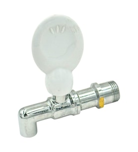 Arçelik İle Uyumlu K3285C Semaver Musluğu Beyaz Yeni Tip