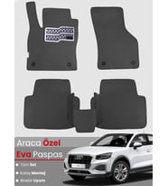 AUDİ Q2 (2020-2024) Uyumlu EVA Paspas Tam Set–Araca Özel,Su Geçirmez,Hızlı ve Kolay Montaj