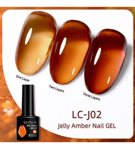 Lily Cute Amber Serisi Kalıcı oje LC-J02 (55725)