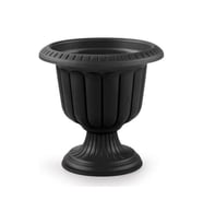 Nergis Ayaklı Saksı 48 Cm Antrasit 2 No 3 Lt. Royaleks-N002