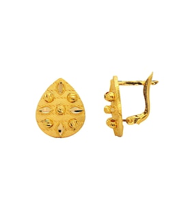 Cigold Taşsız Küpe 22 Ayar Altın 4.43 Gr OA-C1TB01028042