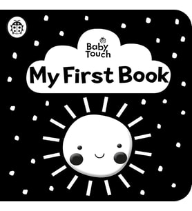 Baby Touch: My First Book: A Black-And-White Cloth Book (Krem)