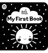 Baby Touch: My First Book: A Black-And-White Cloth Book (Krem)