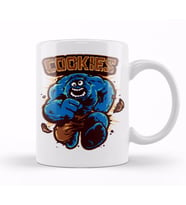 Cookie Monster   Kurabiye Canavarı Hulk Kupa Bardak Porselen