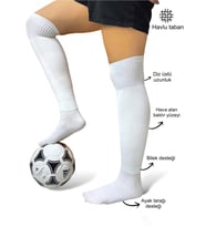 Profesyonel Futbol Çorabı Tozluk Halı saha Çorabı Konç