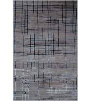 Eliana Home Baskılı, Yıkanabilir Kaymaz Taban Salon Halısı LNA0472 100x150 cm (Gri)