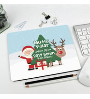 Kişiye Özel Noel Baba Mutlu Yıllar Mouse Pad