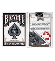 Bicycle Standart Index Siyah Black Rider Back Oyun Kağıdı iskambil Kartları  (Karışık)