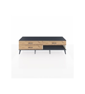 Hyperion TV Ünitesi 3 Çekmeceli  176x44x51 Aytaşı-Antrasit/Çam