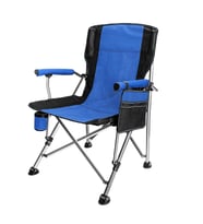 Katlanır Kamp Piknik Sandalyesi - Madfox Roxy - Mavi/Siyah - 546245