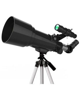 400 x 70 Mm Açıklıklı Refrakter Teleskoplar 15x - 150x Telefon Adaptörlü Reflex