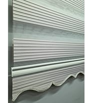 BBB Pliseli Açık Gri Stor Zebra Perde MZ485 Hemen Kargo