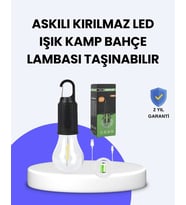 Çok Yönlü Asma Kancalı Kamp Işığı