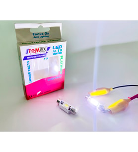 FEMEX Platinum 39mm Sofit Led Ampul CSP Chipset Aktif Canbus