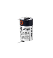Fanso Er14250h 3.6v 1/2 Aa Size Lithium Pil (li-socl2) 2 Pın