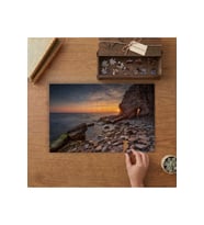Secret Door Manzara Tasarımı 240 parça Ahşap Puzzle Ahşap Kutuda MP07430